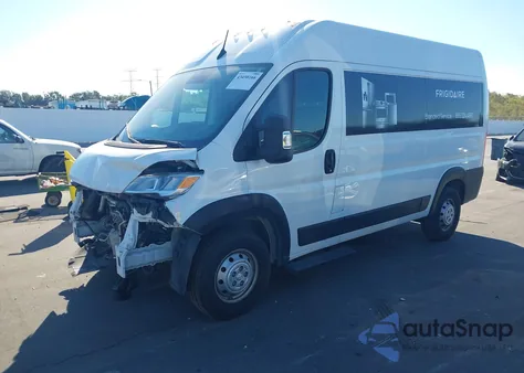 2023 Ram Promaster 2500 High Roof 136 Wb from USA, damaged, VIN 3C6LRVCGXPE518621